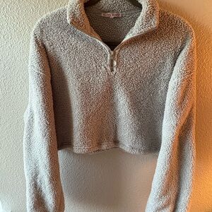 Bailey Rose Women's Teddy Jacket - Cream